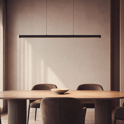 Lámpara Colgante Lineal LED 42W Aluminio Blanco Seleccionable Iluminación Doble Cara Funky Zapp