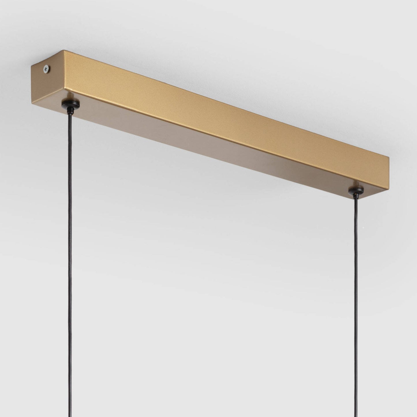 Lámpara Colgante Lineal LED 42W Aluminio Blanco Seleccionable Iluminación Doble Cara Funky Zapp