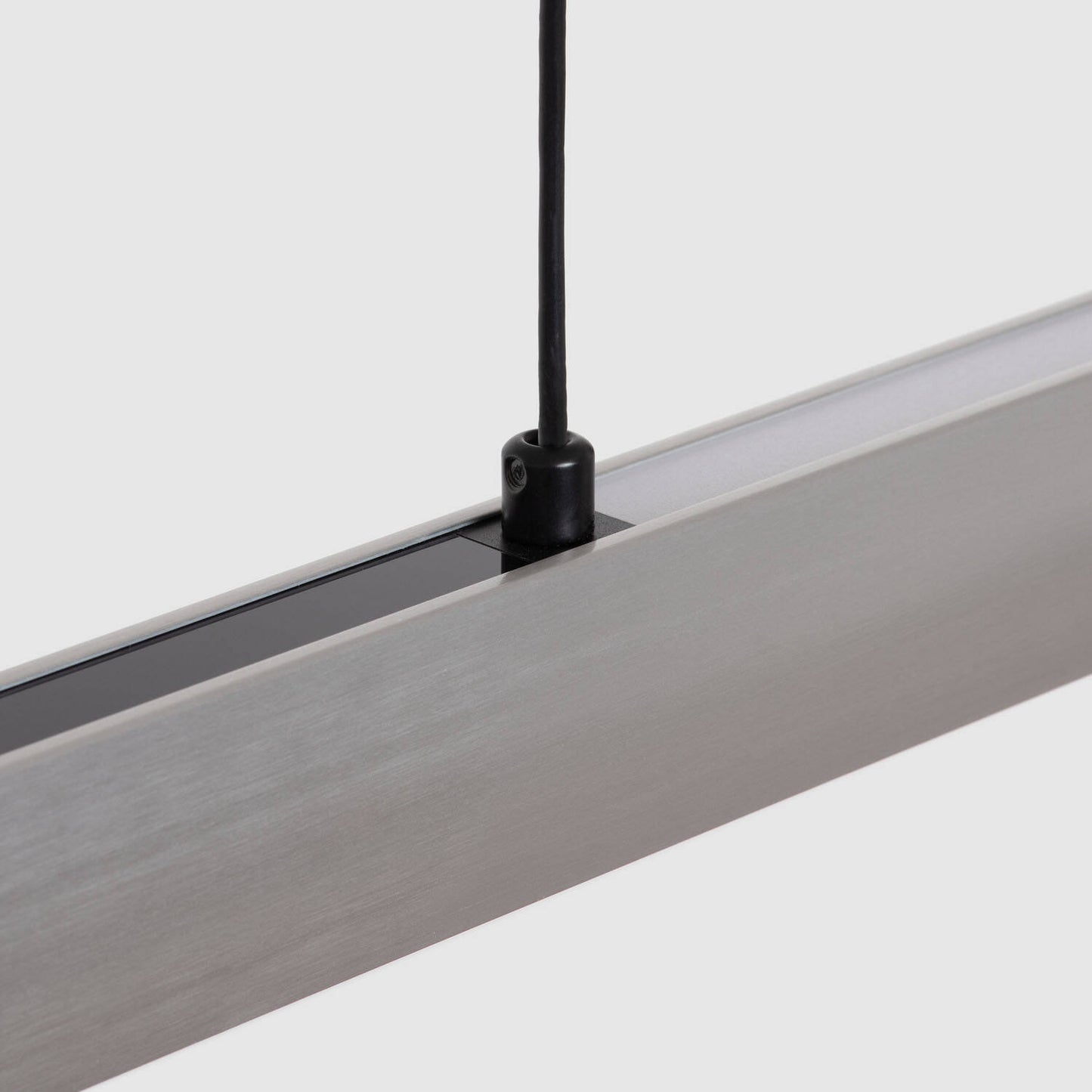 Lámpara Colgante Lineal LED 42W Aluminio Blanco Seleccionable Iluminación Doble Cara Funky Zapp