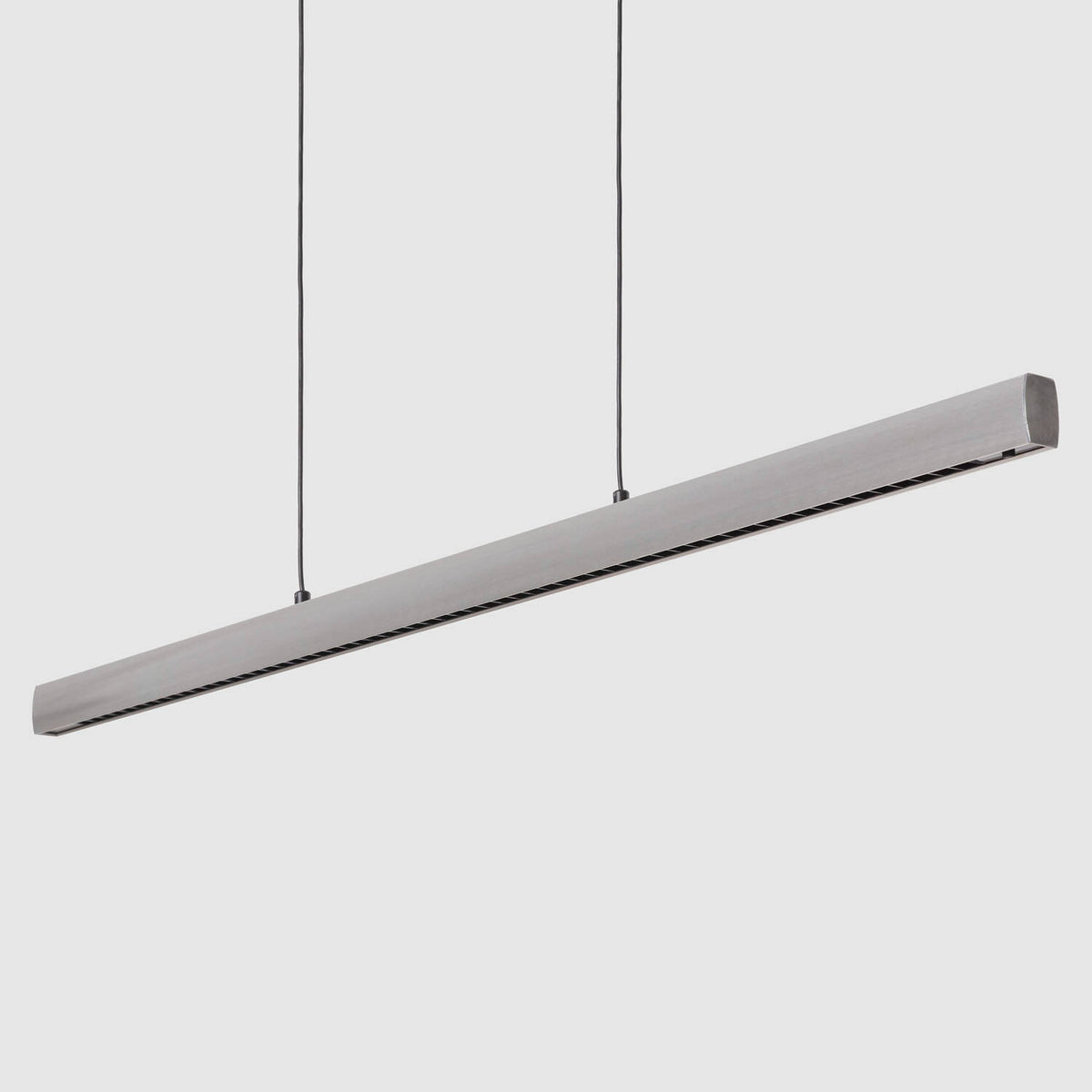 Lámpara Colgante Lineal LED 42W Aluminio Blanco Seleccionable Iluminación Doble Cara Funky Zapp