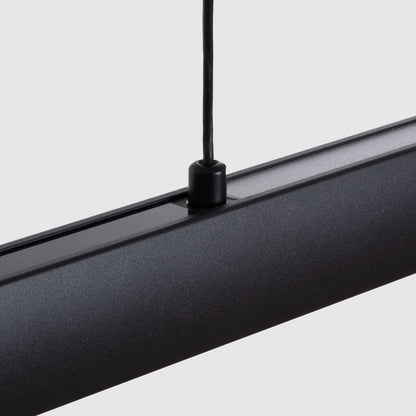 Lámpara Colgante Lineal LED 42W Aluminio Blanco Seleccionable Iluminación Doble Cara Funky Zapp