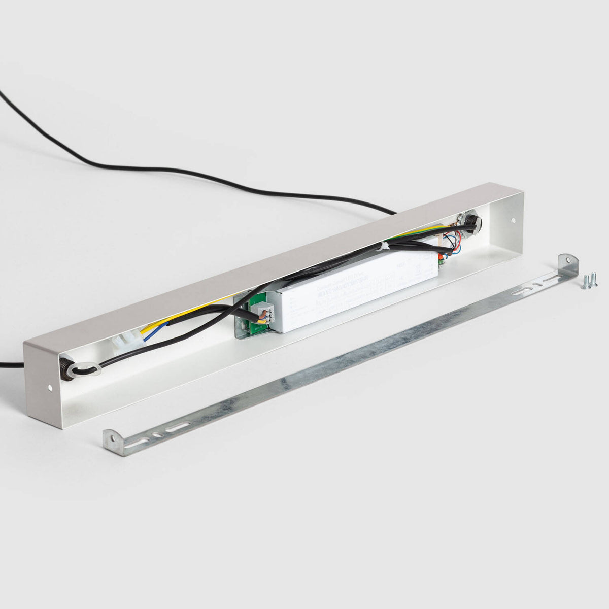 Lámpara Colgante Lineal LED 42W Aluminio Blanco Seleccionable Iluminación Doble Cara Funky Zapp