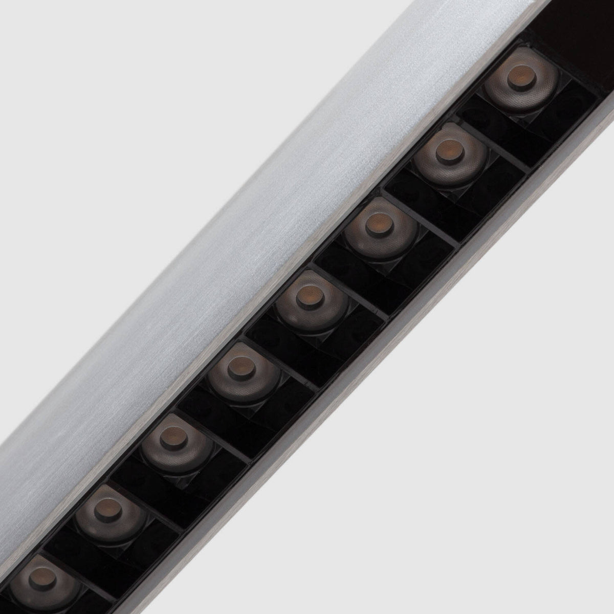 Lámpara Colgante Lineal LED 42W Aluminio Blanco Seleccionable Iluminación Doble Cara Funky Zapp