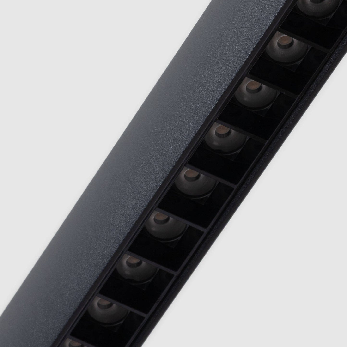 Lámpara Colgante Lineal LED 42W Aluminio Blanco Seleccionable Iluminación Doble Cara Funky Zapp