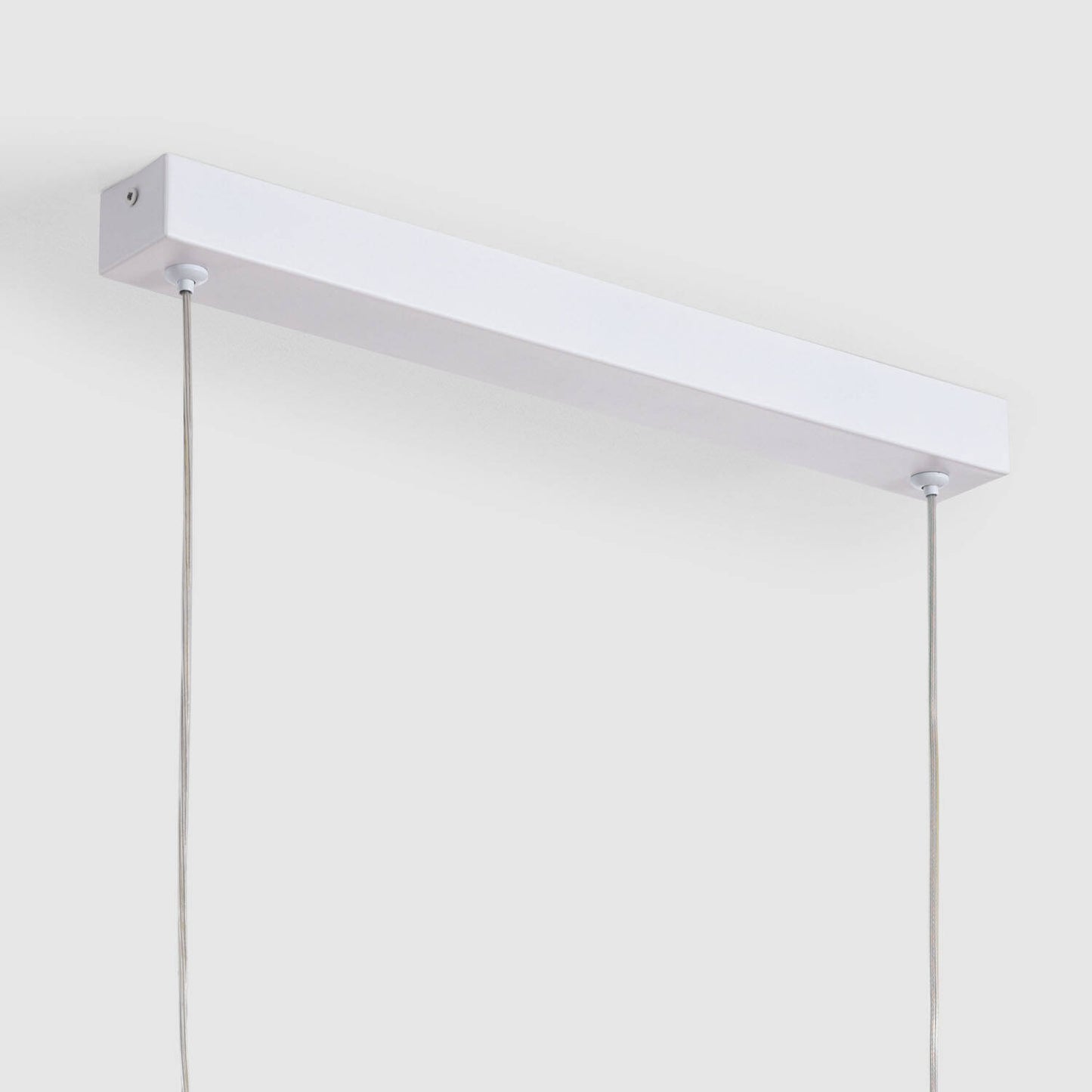 Lámpara Colgante Lineal LED 42W Aluminio Blanco Seleccionable Iluminación Doble Cara Funky Zapp