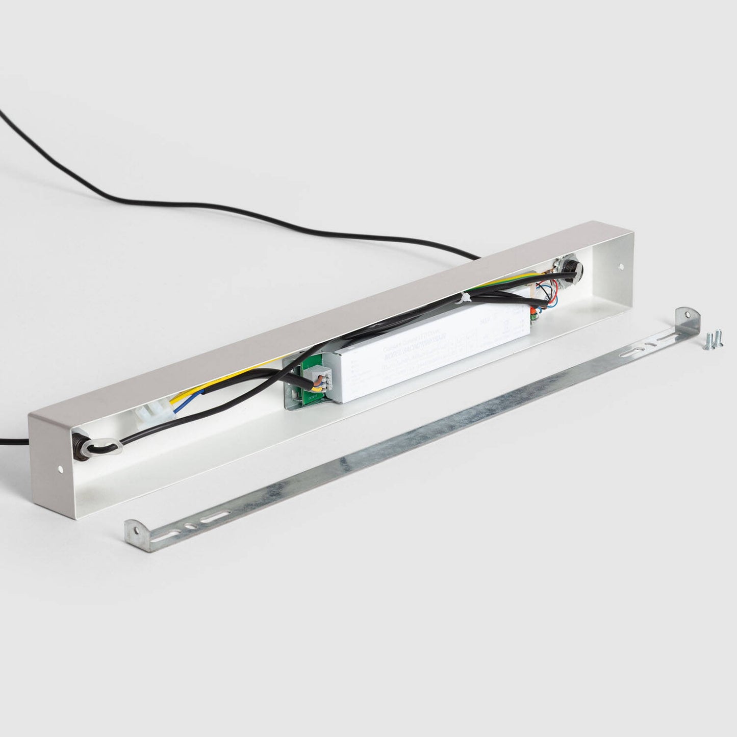 Lámpara Colgante Lineal LED 42W Aluminio Blanco Seleccionable Iluminación Doble Cara Funky Zapp