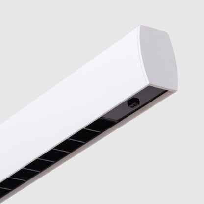 Lámpara Colgante Lineal LED 42W Aluminio Blanco Seleccionable Iluminación Doble Cara Funky Zapp