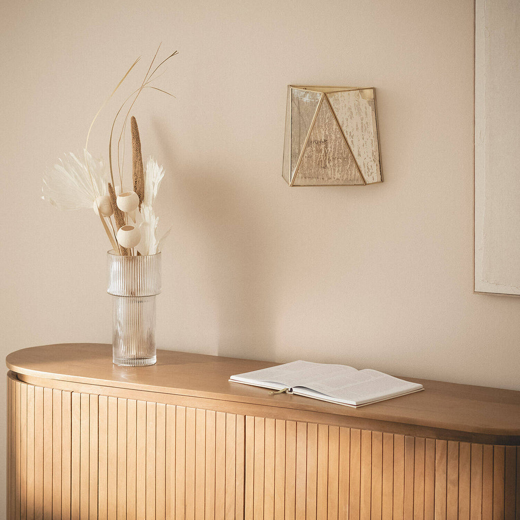 Aplique de Pared Metal Cristal Mattina  ILUZZIA