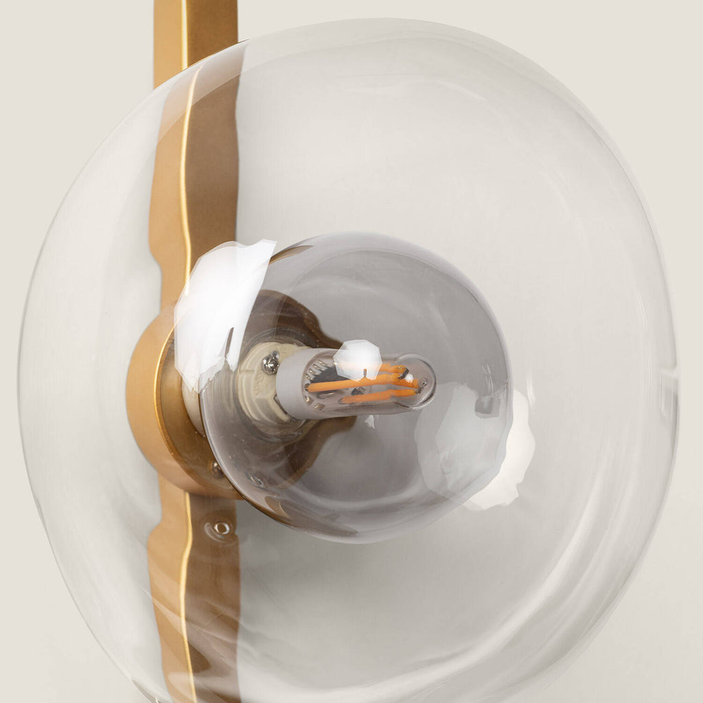 Aplique Pared Aluminio Hassi