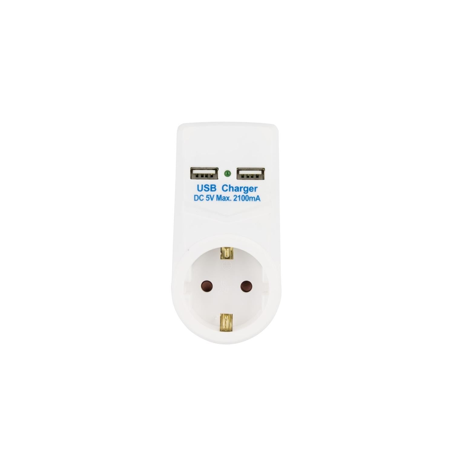 Adaptador de Corriente 2xUSB