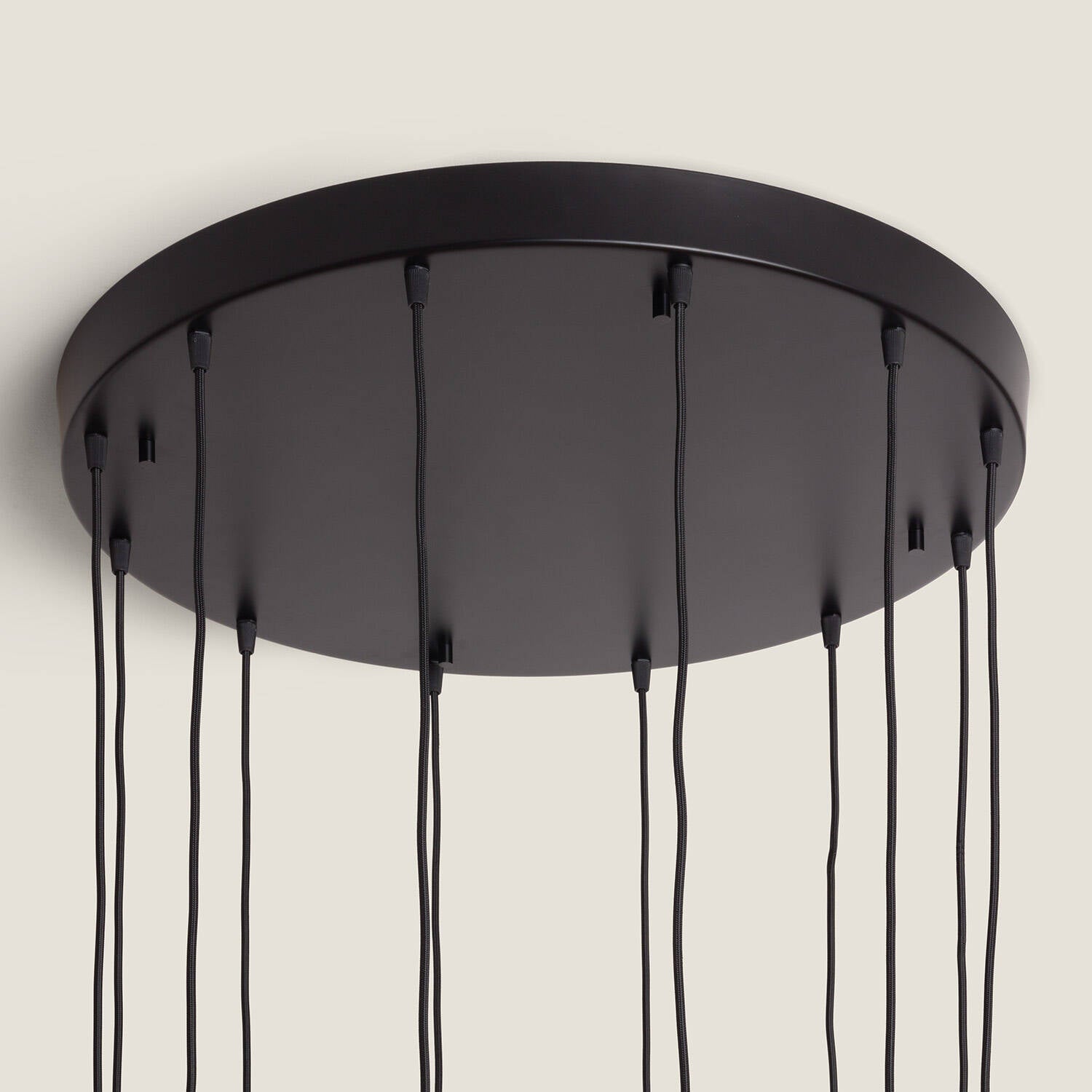 Lámpara Colgante Aluminio Hassi 12 Focos