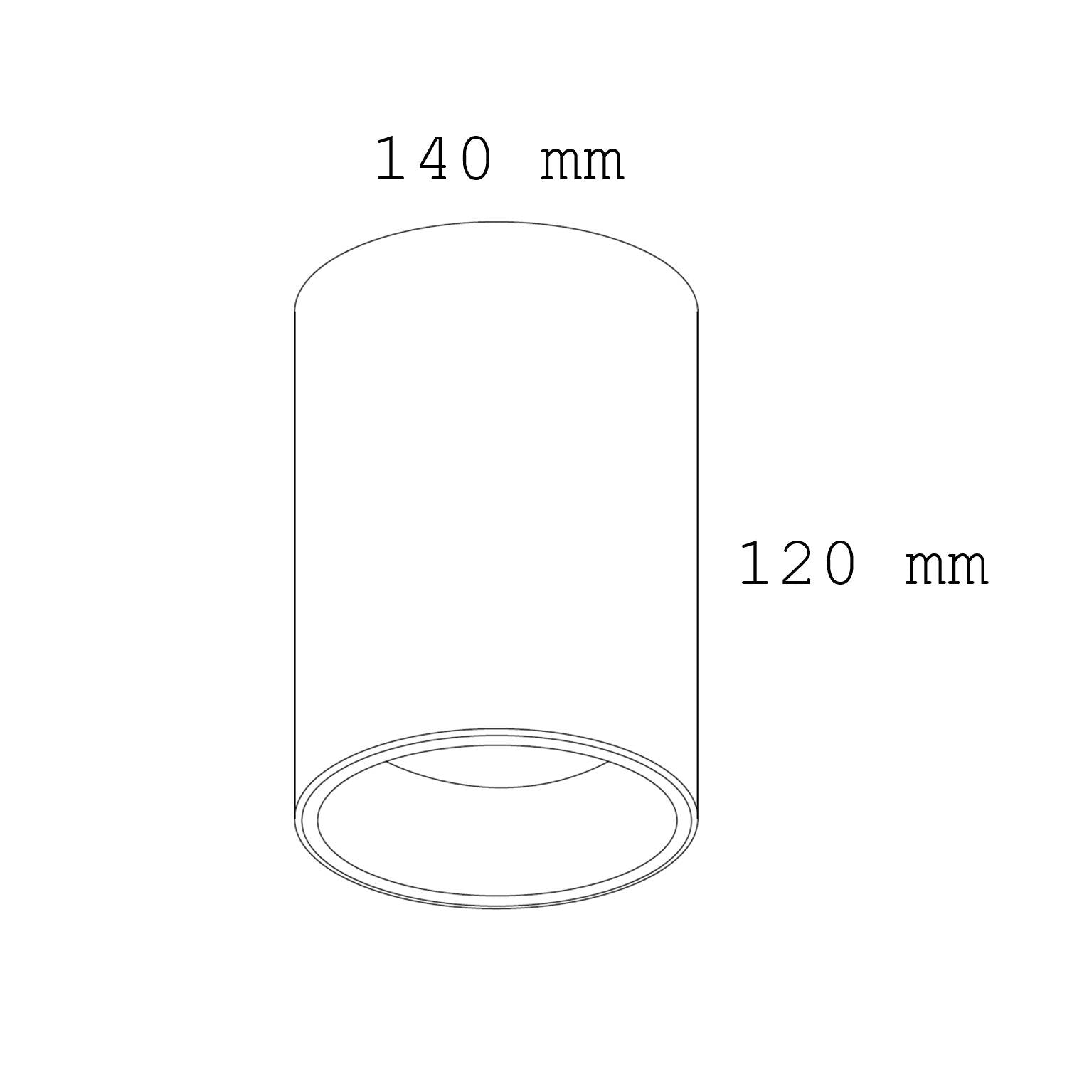 Aplique de Techo LED 20W Aluminio Syrah