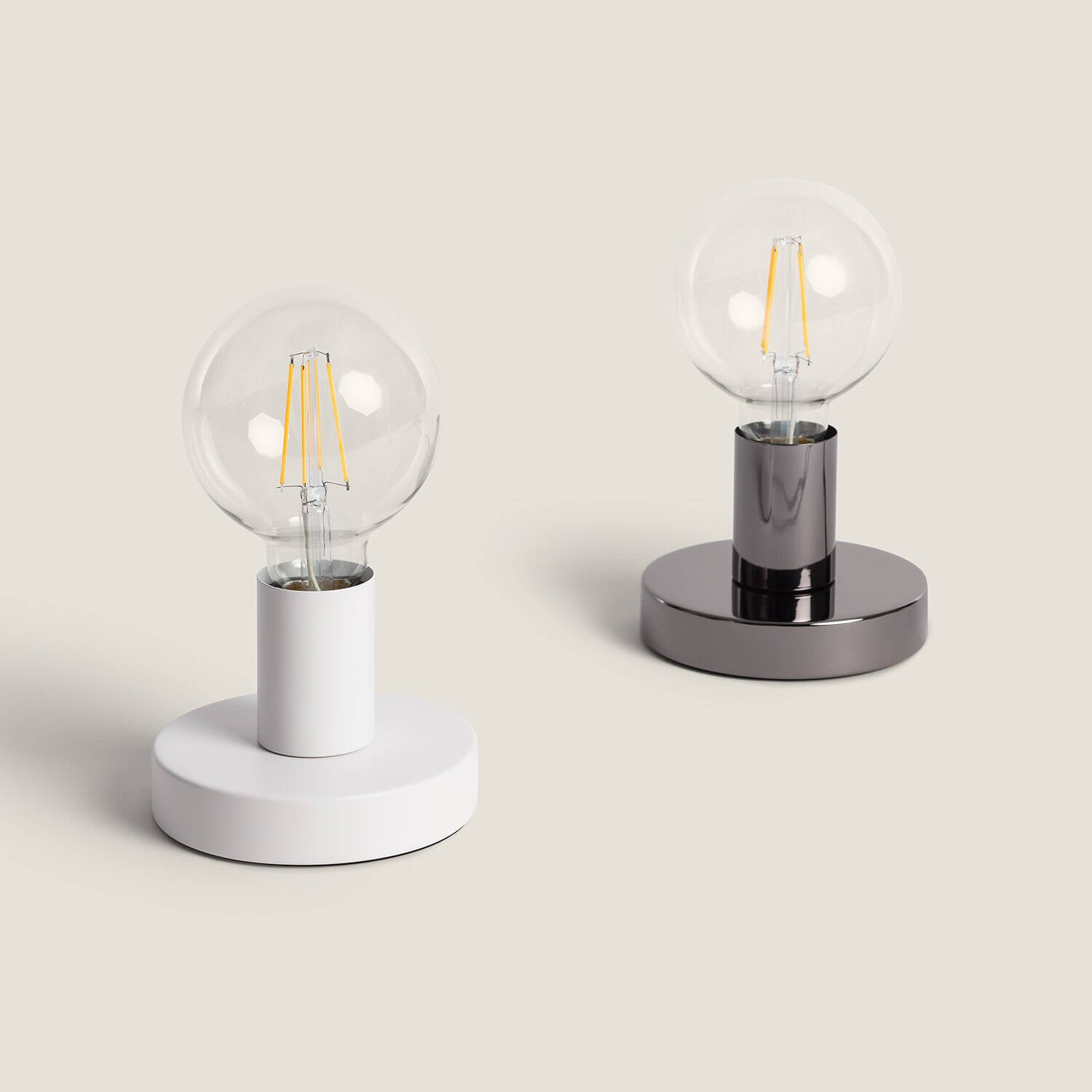 Lámpara de Mesa Metálica Posaluce Cobble Creative-Cables ABM21VBODEUBRX03-L