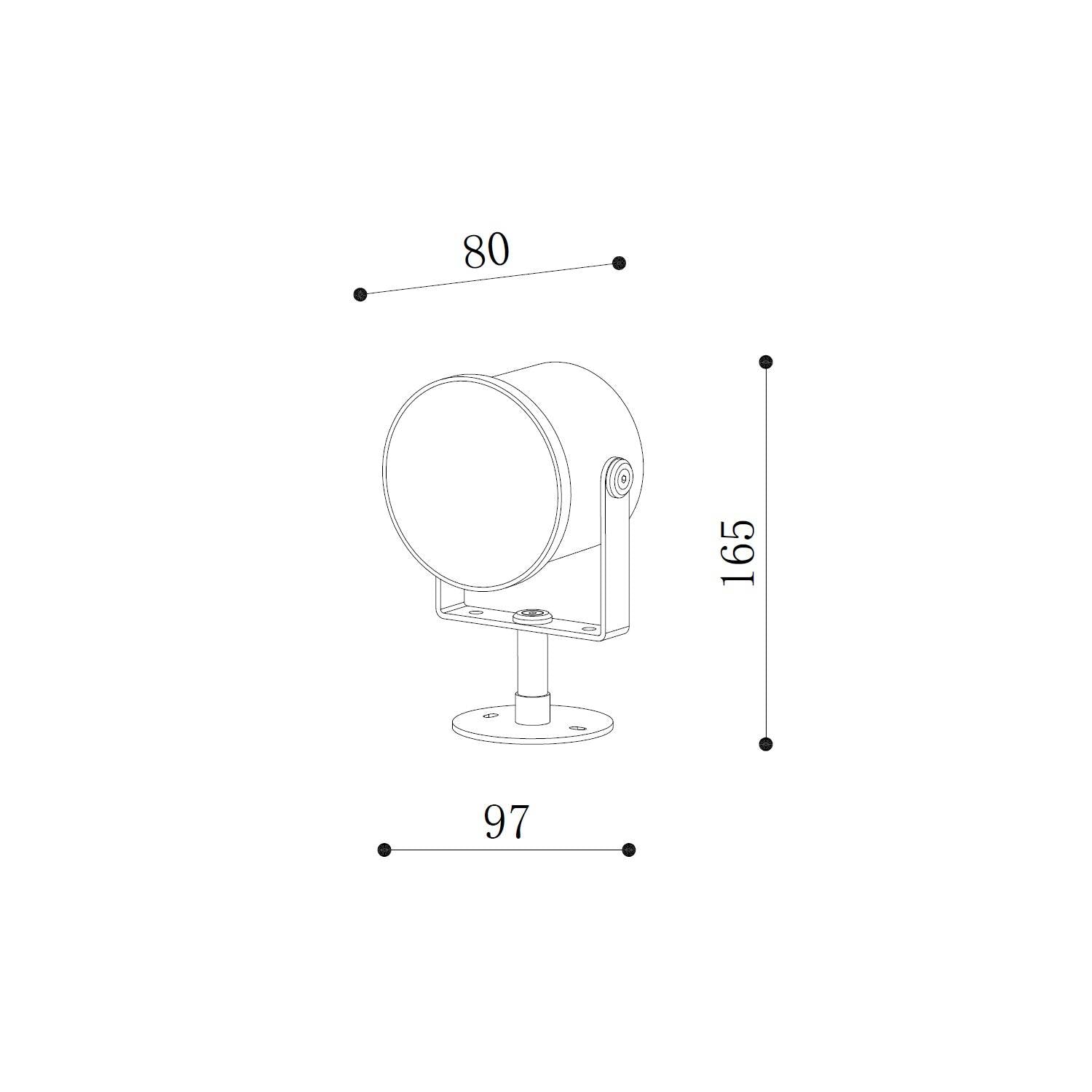 Foco Exterior LED 10W IP67 Superficie Wimel