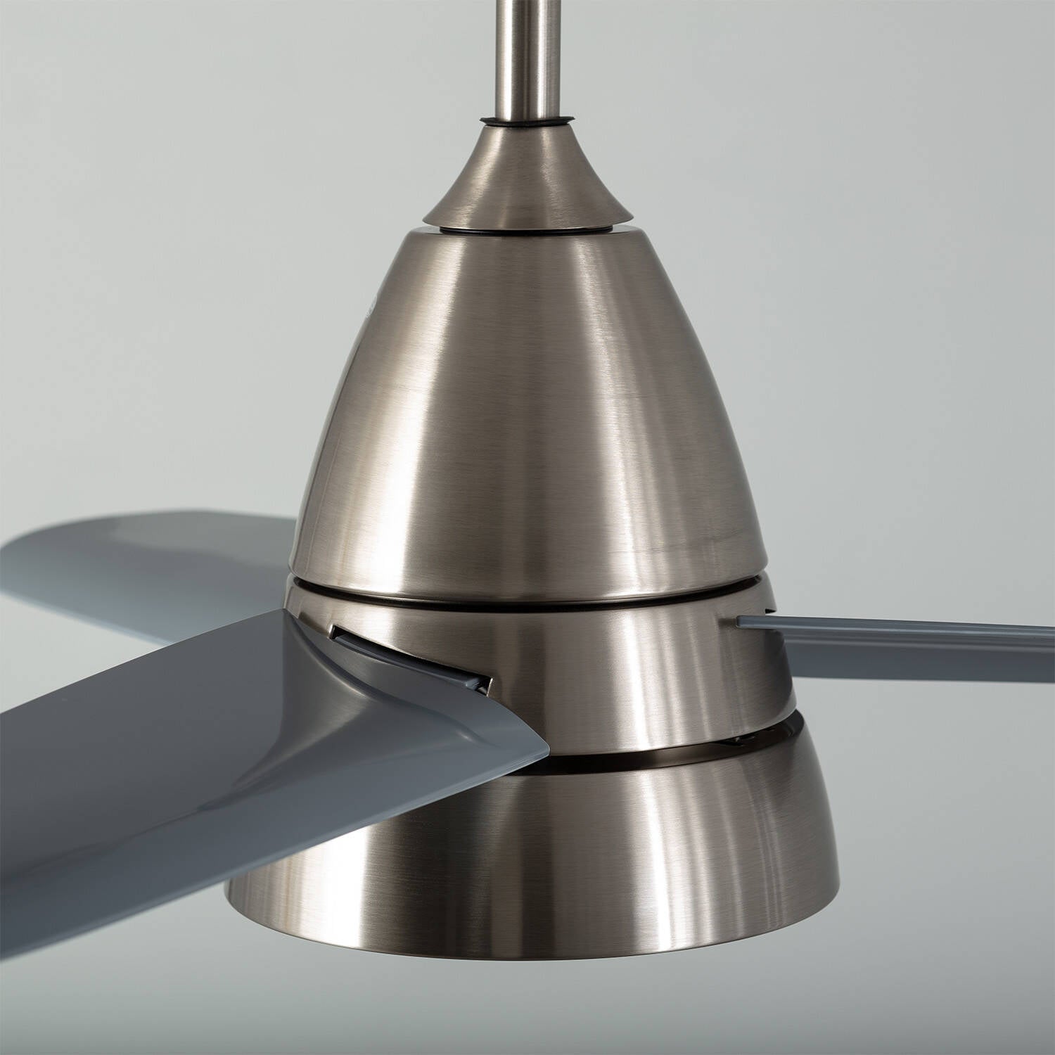 Ventilador de Techo Silencioso Industrial Plata 91cm Motor DC