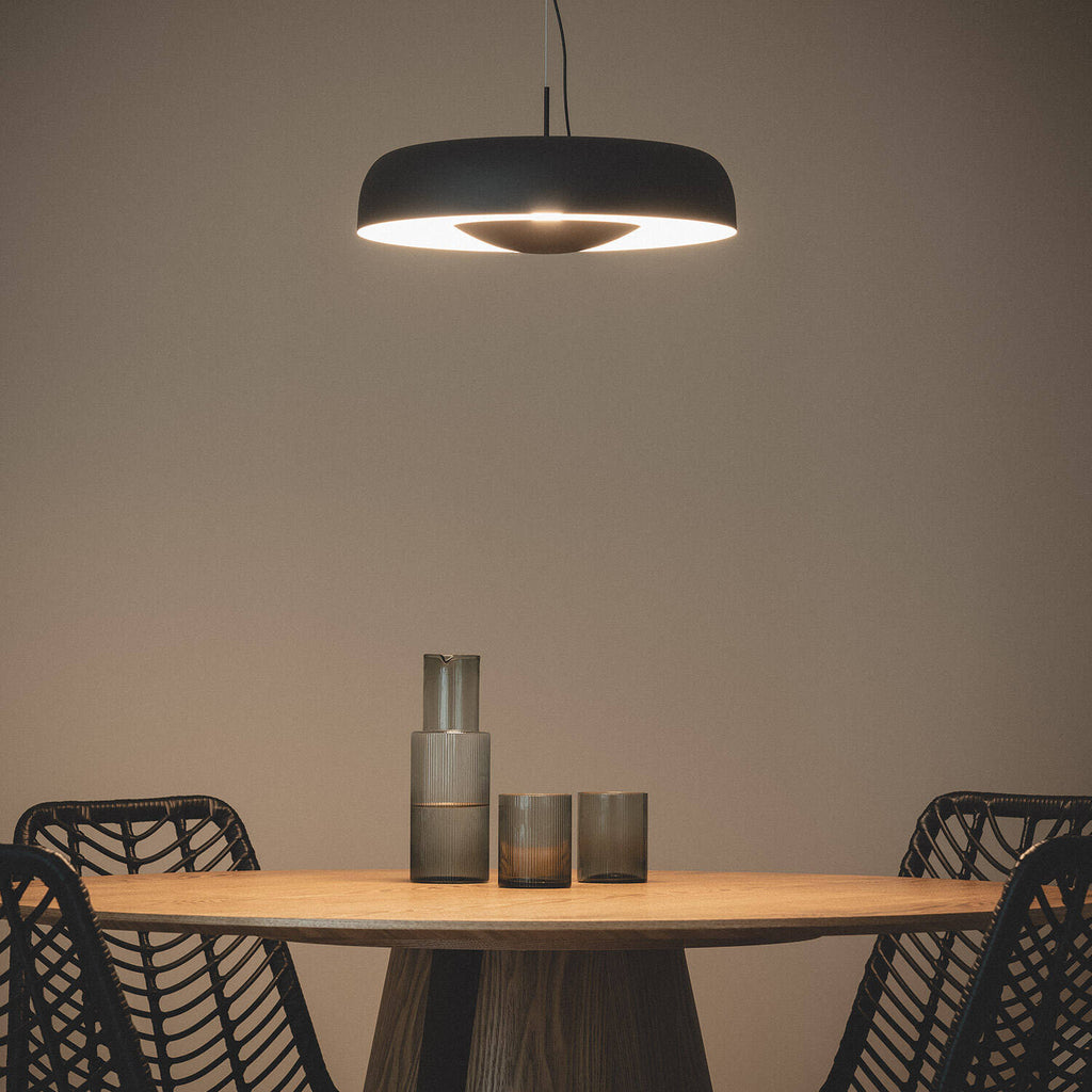 Lámpara Colgante LED 20W Acero Duval