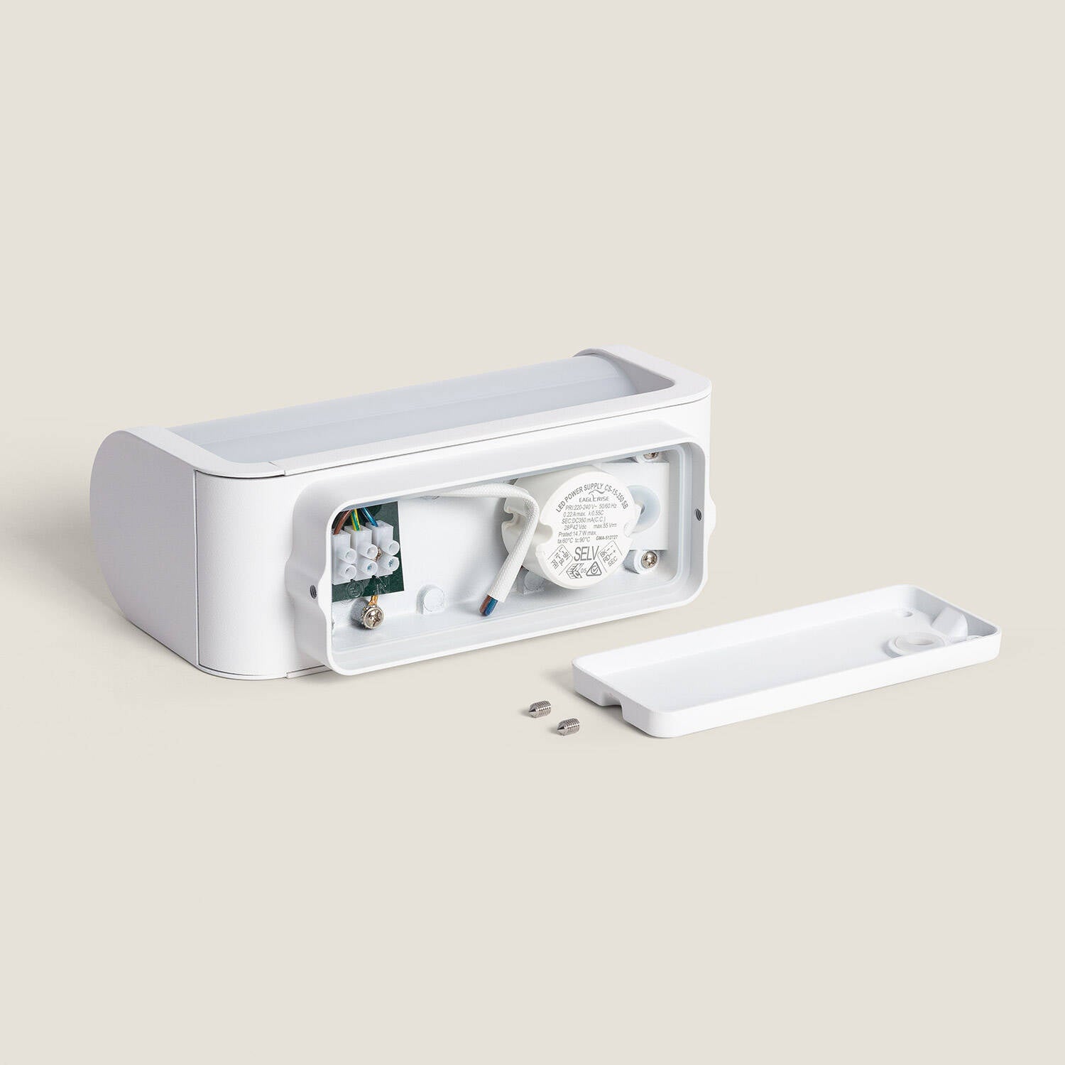 Aplique de Pared Aluminio Exterior LED 15W Dybowo