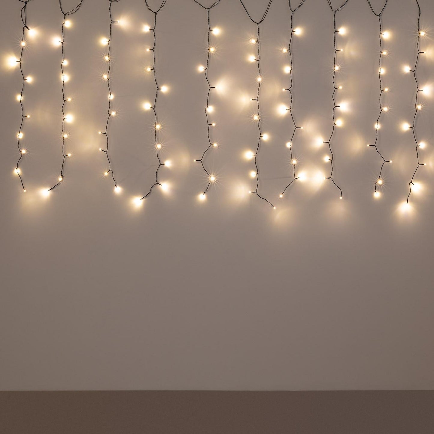 Cortina de Guirnaldas LED 3m Short Negro