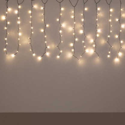 Cortina de Guirnaldas LED 3m Short Negro