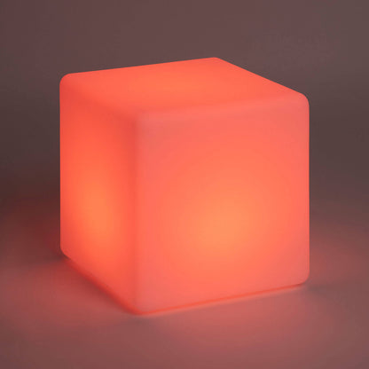 Cubo LED RGBW Recargable 40x40 cm