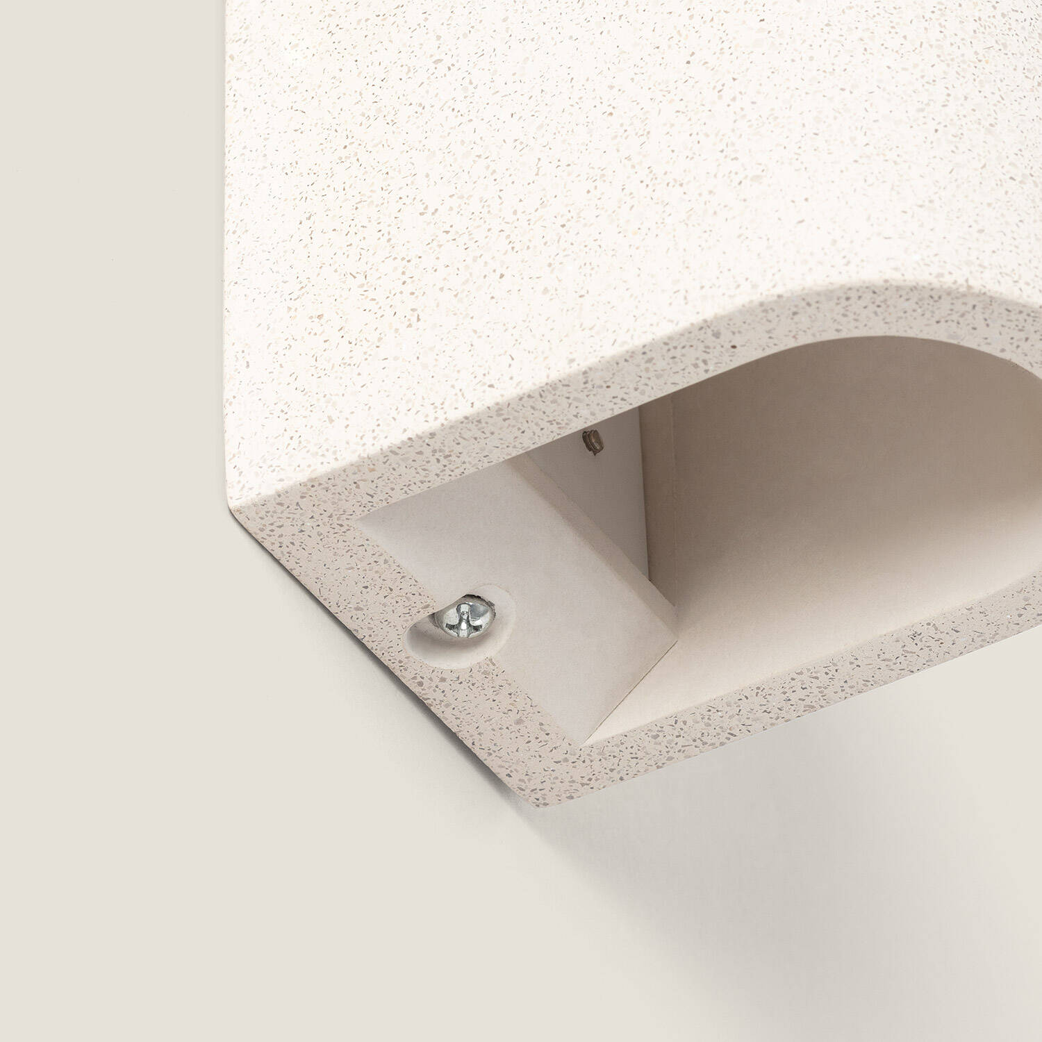 Aplique de Pared Cemento Iluminación Doble Cara Kediri