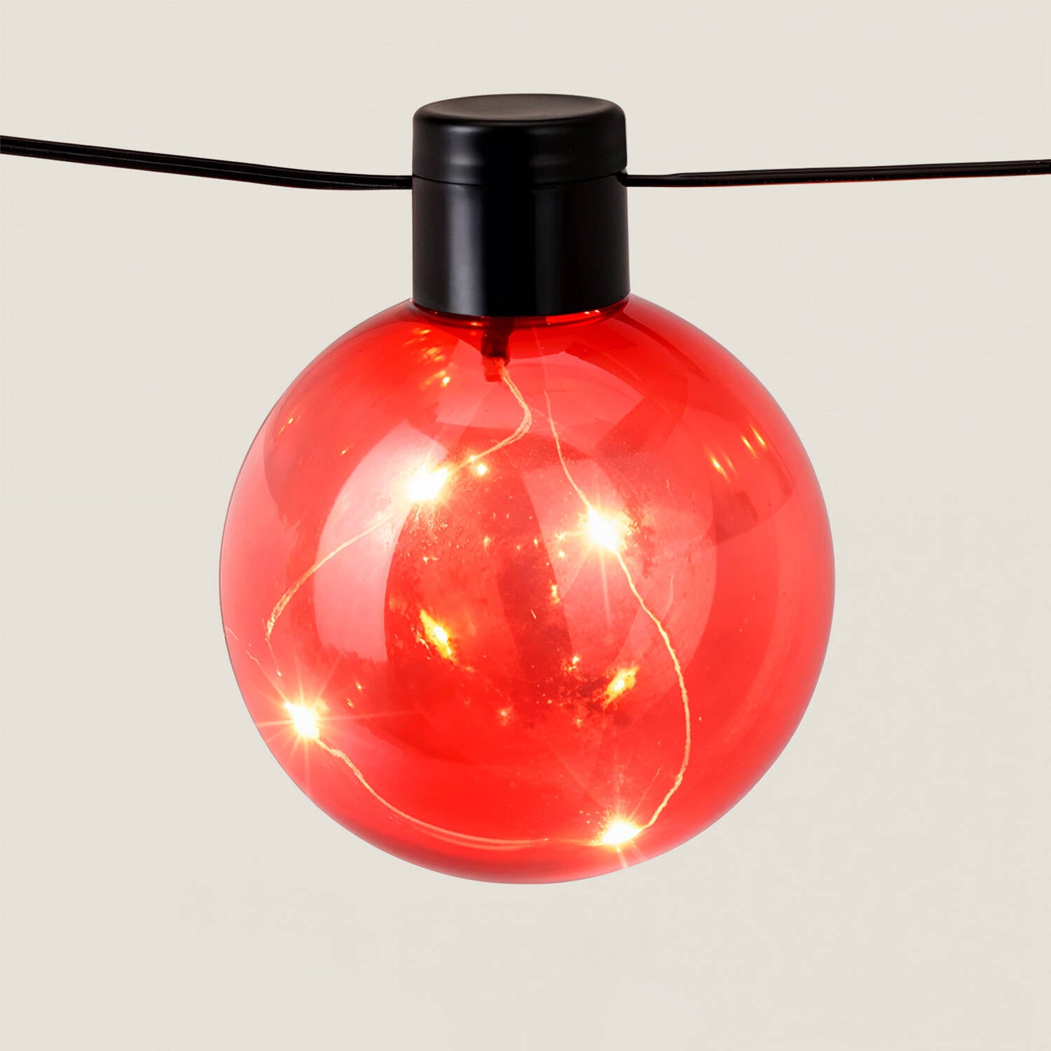 Guirnalda Exterior LED RGB de 10 Bombillas Jarli 7.5m