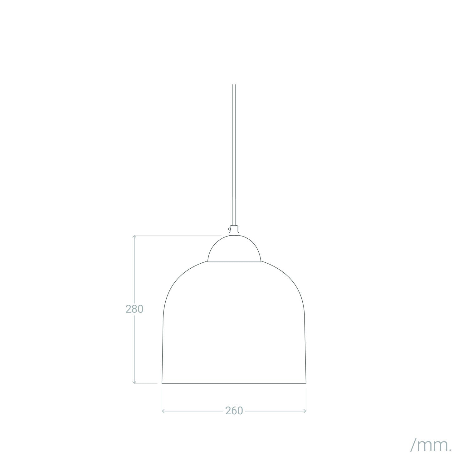 Lámpara Colgante Metal Lanka