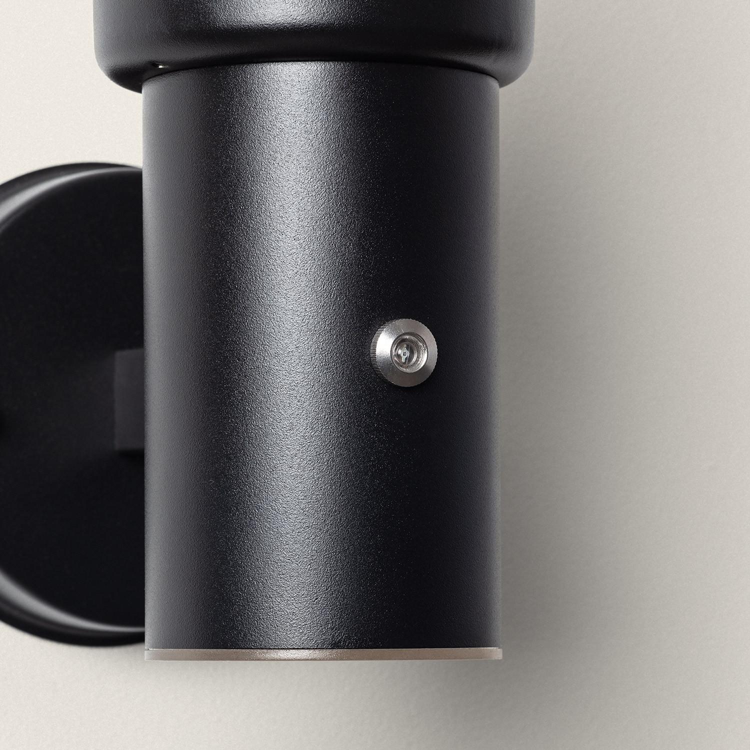 Aplique de Pared Exterior Acero Inoxidable con Sensor Crepuscular Optic