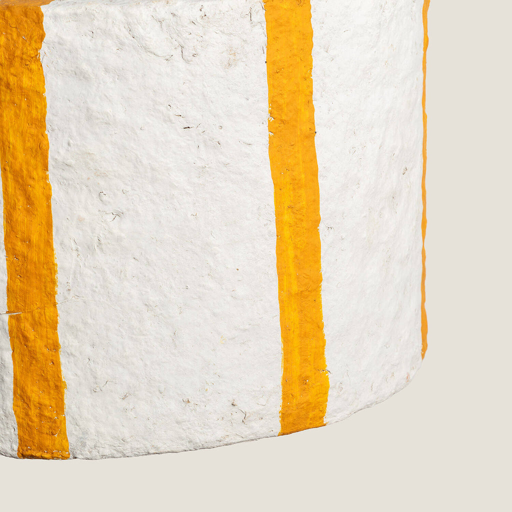 Lámpara Colgante Papel Maché Afrah Round