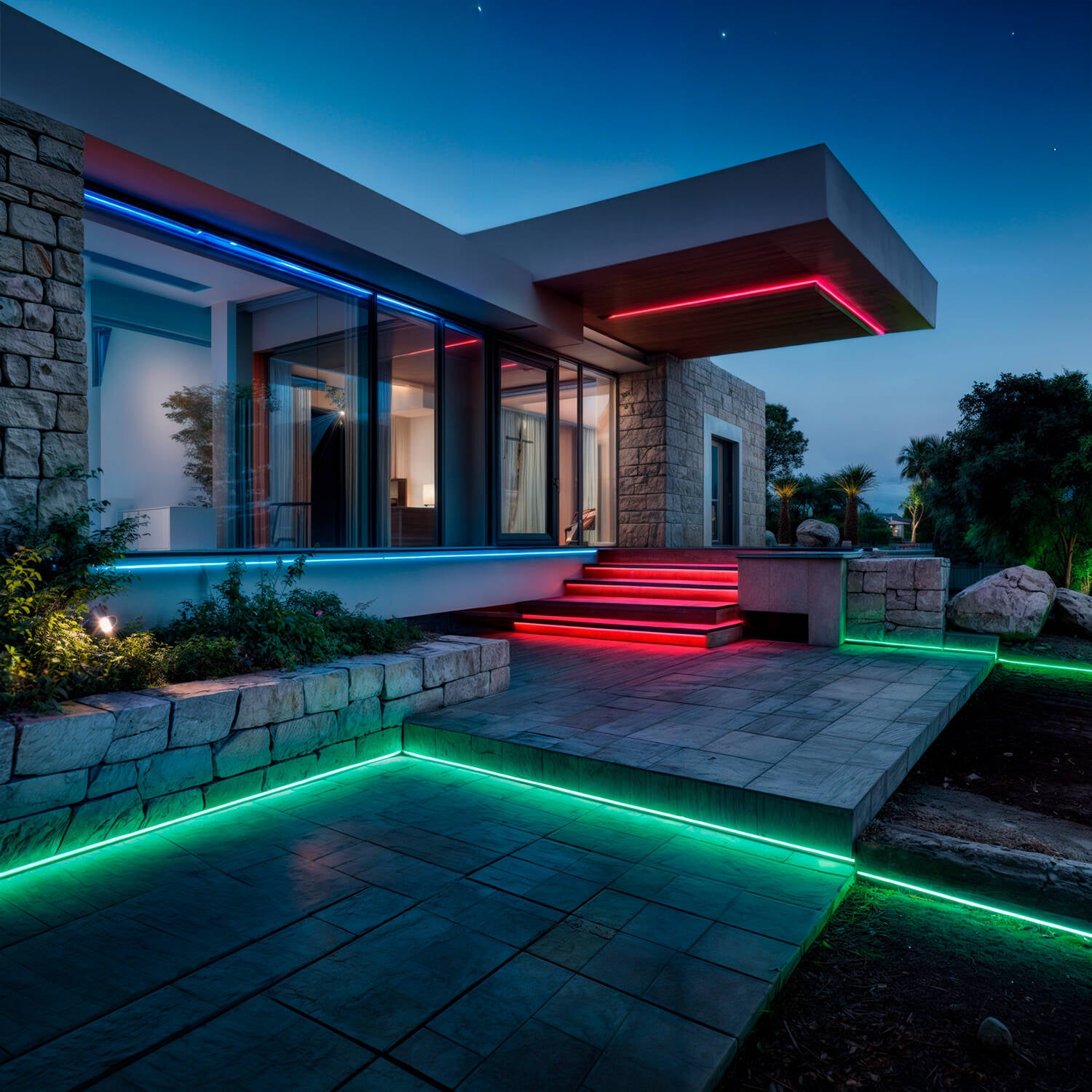 Tira LED Exterior Solar 24V DC SMD2835 30 LED/m 15m IP65 Ancho 12 mm Corte 100 cm