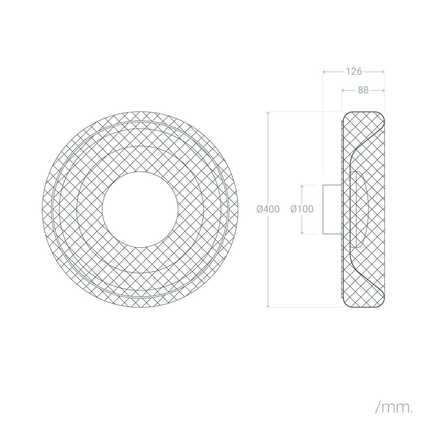 Plafón LED 18W Metal CCT Seleccionable Zeiryn