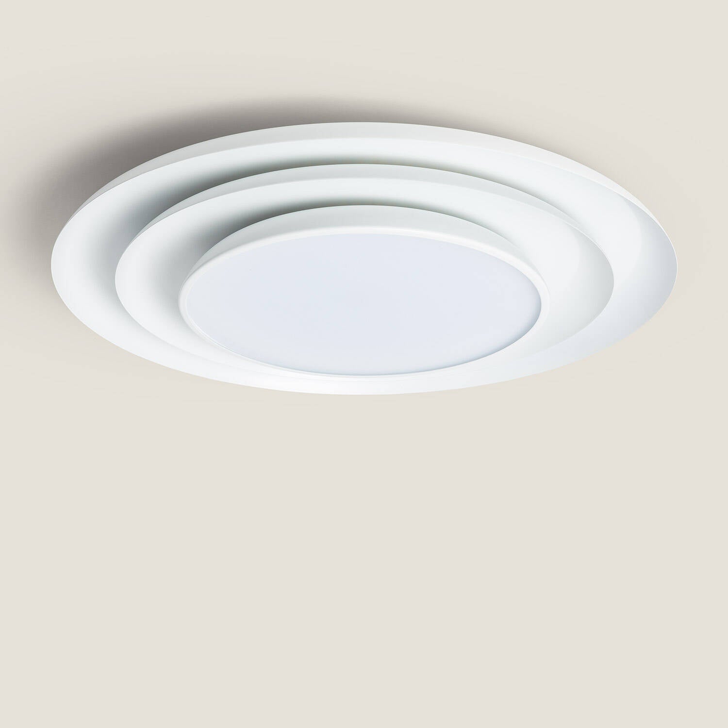 Plafón LED 32W Circular Metal Ø500 mm CCT Seleccionable Wendel Telmor