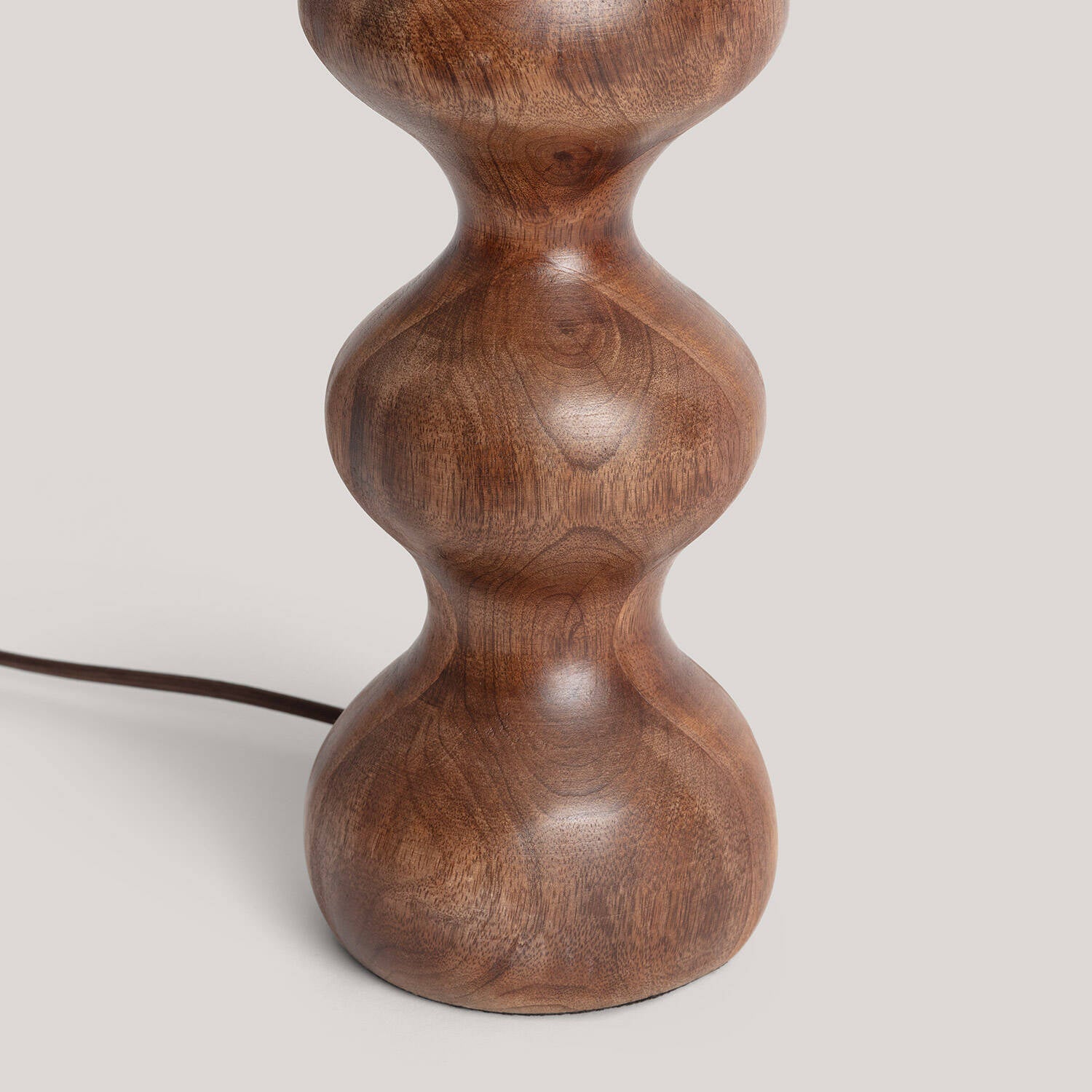 Lámpara de Mesa Madera Anahla ILUZZIA