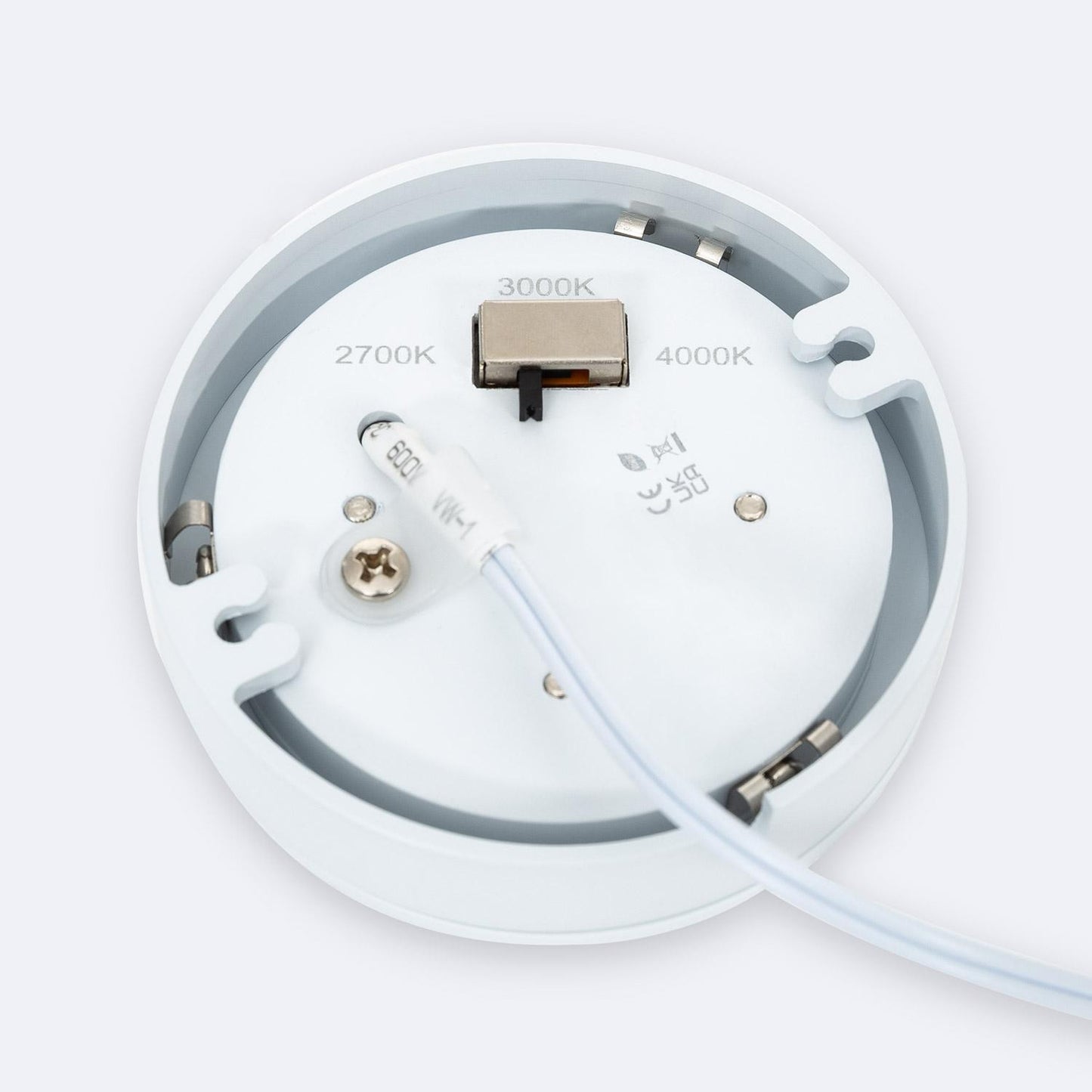 Downlight Plafón LED Bajo Mueble 3W 12V DC Circular  Ø70 mm