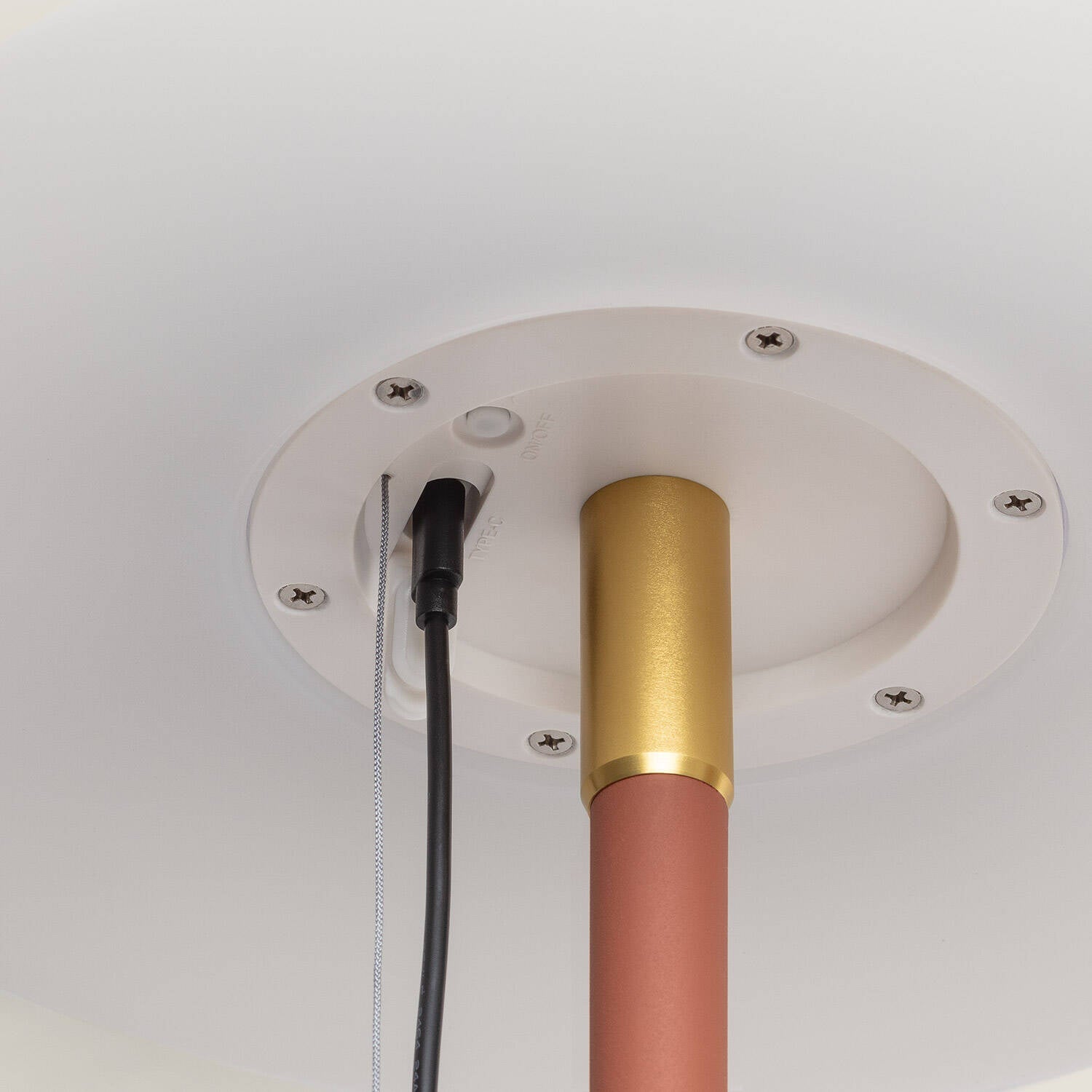 Lámpara de Pie Solar Exterior LED 2.6W Aldana