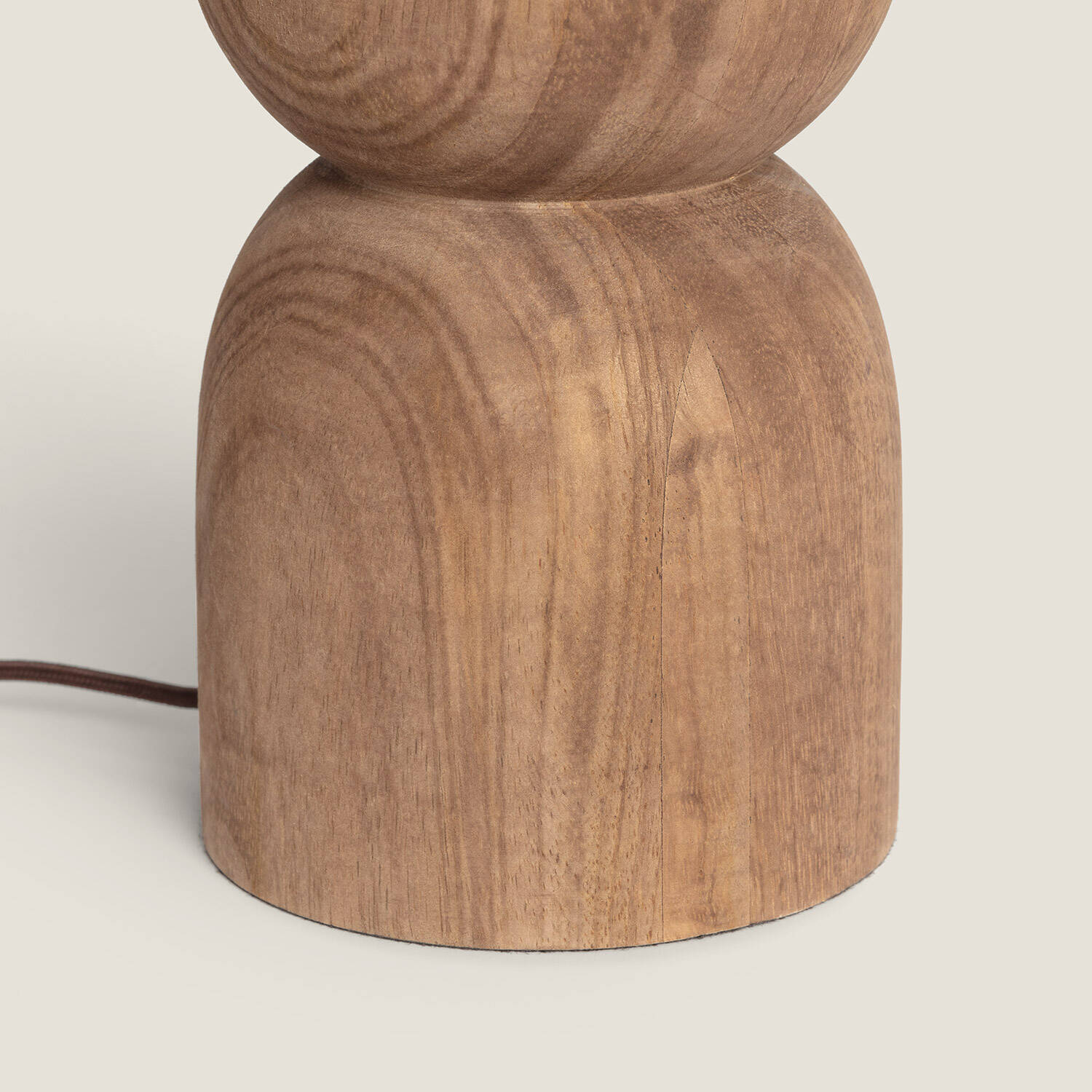 Lámpara de Mesa Madera Dallas