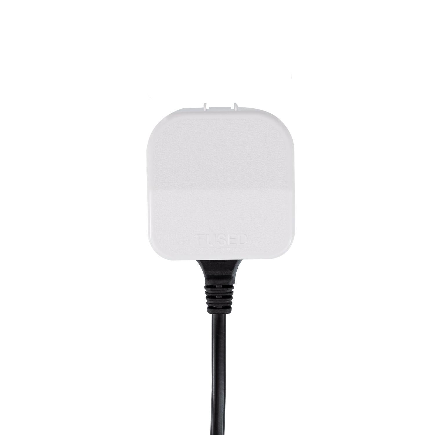 Adaptador Enchufe Plano Tipo C (EU) a Enchufe Tipo G (UK)