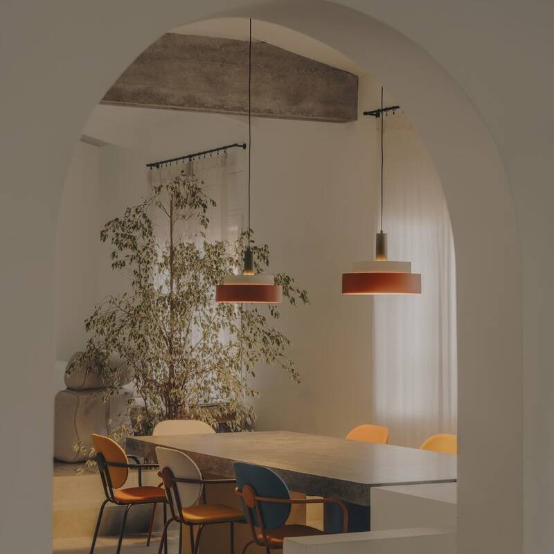 Lámpara colgante KEOPS 2 Bodies Small LEDS-C4 00-9034-CV-A1