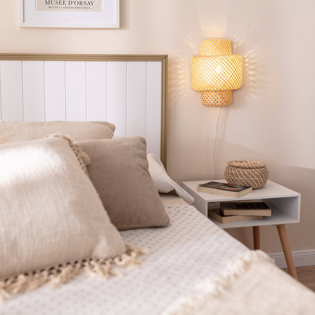 Aplique de Pared de Bambú Nagua