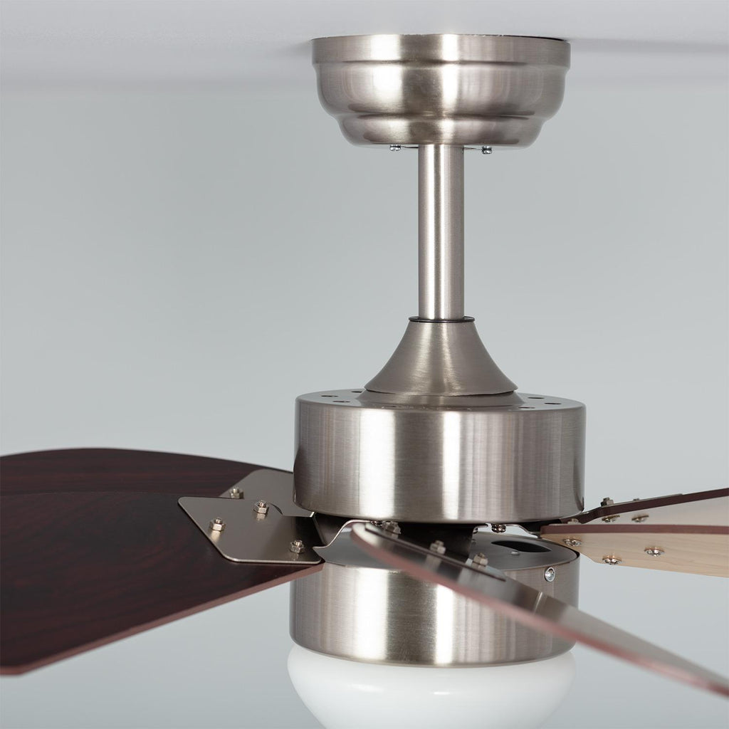 Ventilador de Techo Silencioso Orion Madera 81cm Motor DC