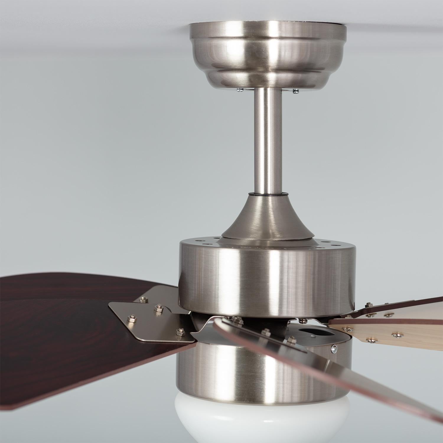 Ventilador de Techo Silencioso Orion Madera 81cm Motor DC