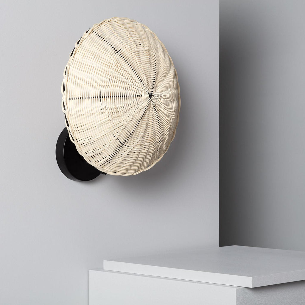 Aplique de Pared de Ratán Salmor