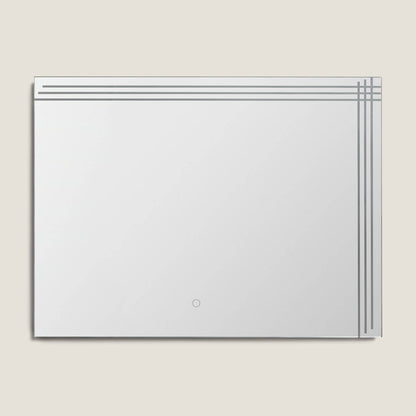 Espejo Baño con Luz LED 60x80 cm Dinklage