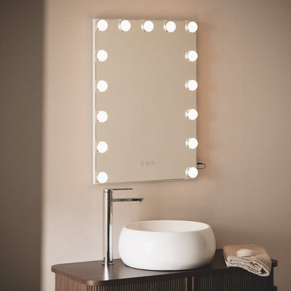 Espejo Baño con Luz LED 70x50 cm Essauira