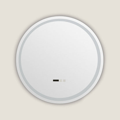 Espejo Baño con Luz LED Ø60 cm Stiniva