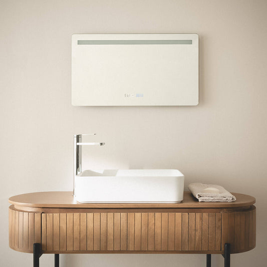 Espejo Baño con Luz LED y Antivaho 40x70 cm Benagil