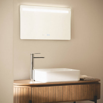 Espejo Baño con Luz LED y Antivaho 40x70 cm Benagil