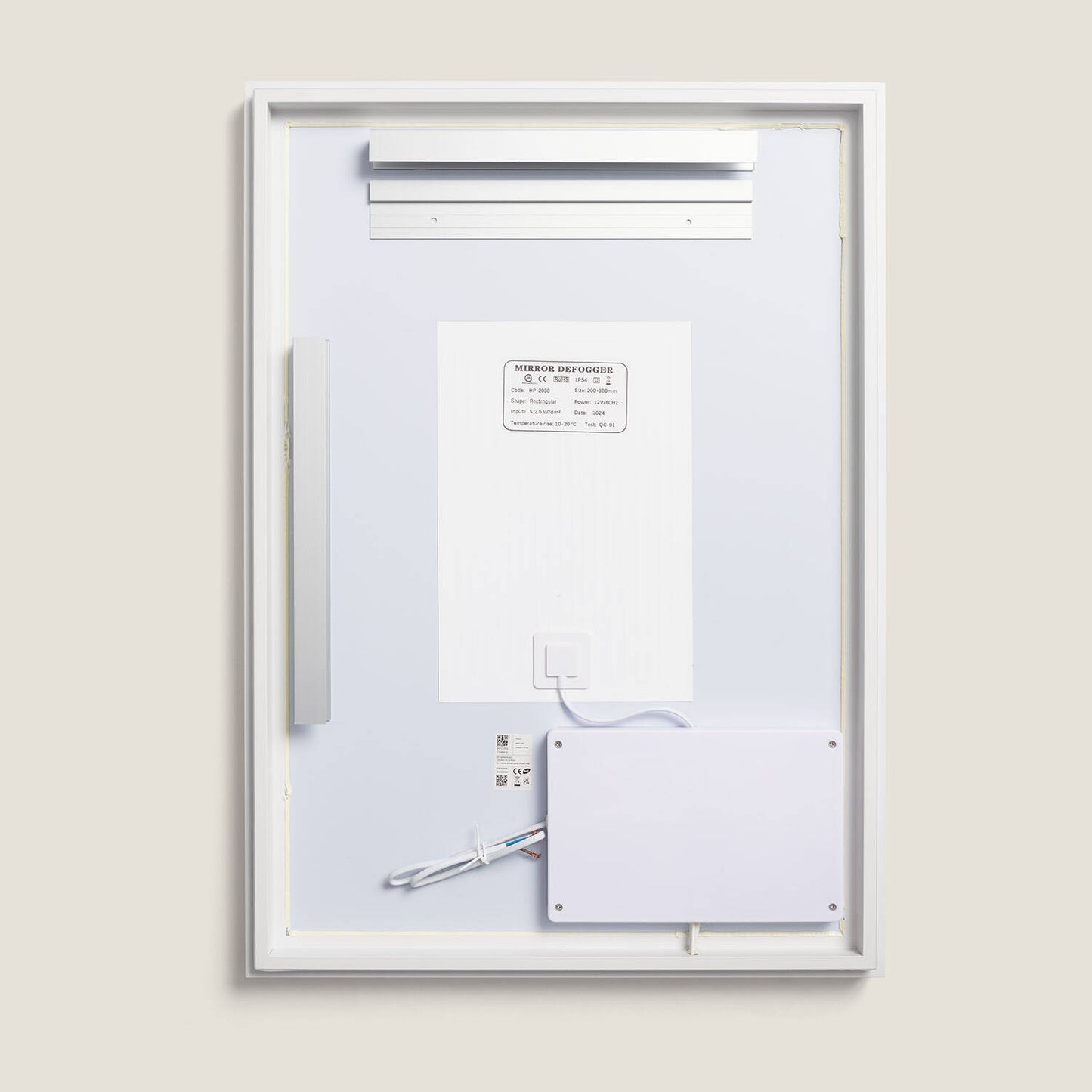 Espejo Baño con Luz LED y Antivaho 70x50 cm Maia