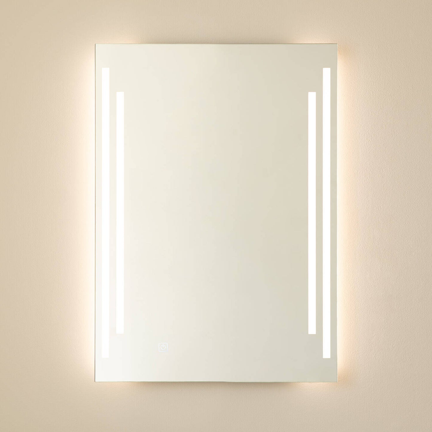 Espejo Baño con Luz LED y Antivaho 70x50 cm Taif