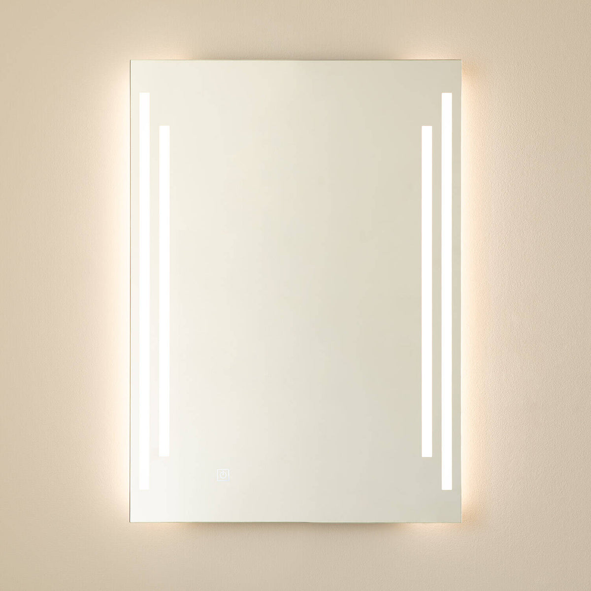 Espejo Baño con Luz LED y Antivaho 70x50 cm Taif